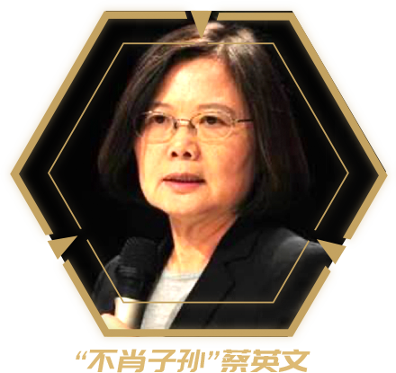 “不肖子孙”蔡英文