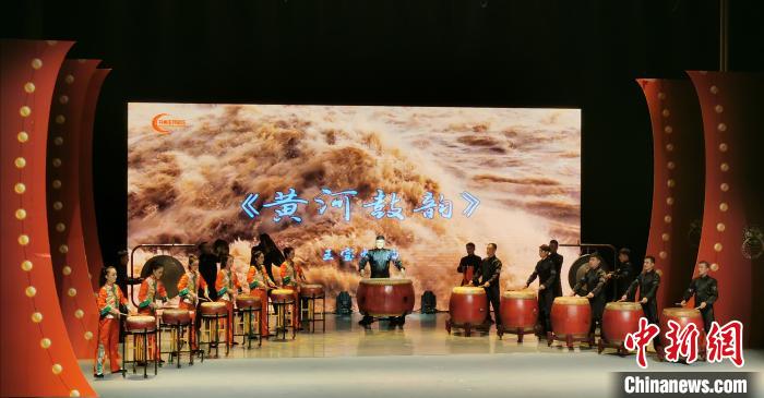《黄河古韵》。　杨杰英 摄