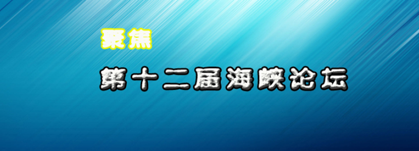 跨海十二年（一）第十二届海峡论坛亮点