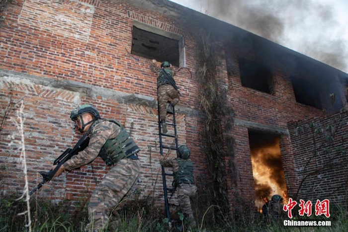 开训即开战！直击武警特战队员实战练兵