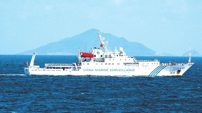 日媒：中國海警船巡航釣魚島，係海警法實施後首次