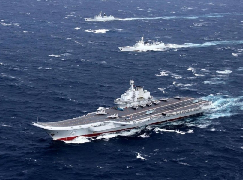 美拉盟友攪亂亞太 遼寧艦現身台灣周邊海域警告