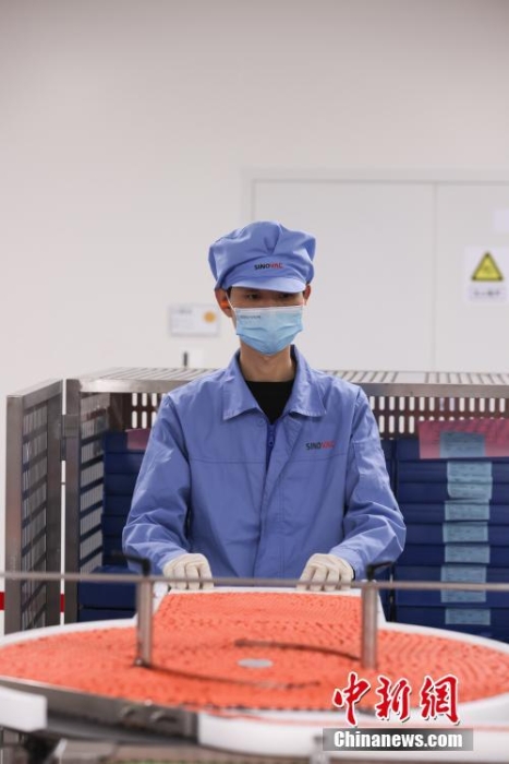 探访科兴中维新冠灭活疫苗制剂车间