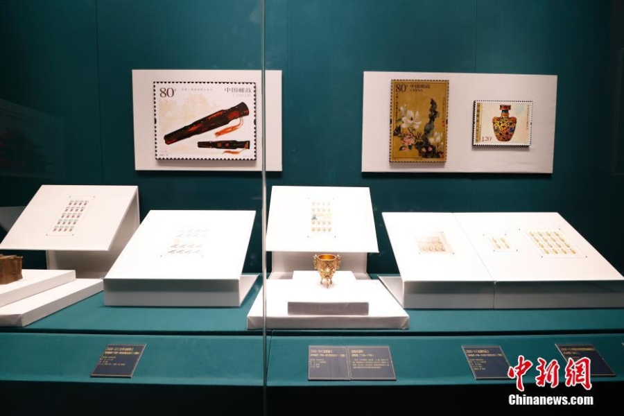 故宫主题邮票特展 邮票首次与文物同框