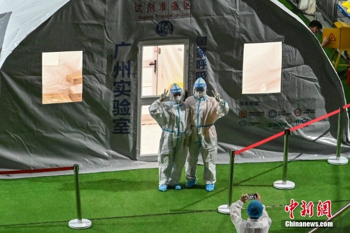 广州四组“猎鹰号”气膜实验室全部启用