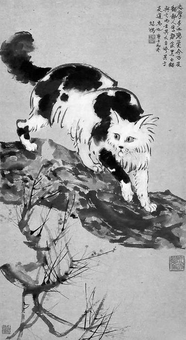 ？徐悲鸿《猫》