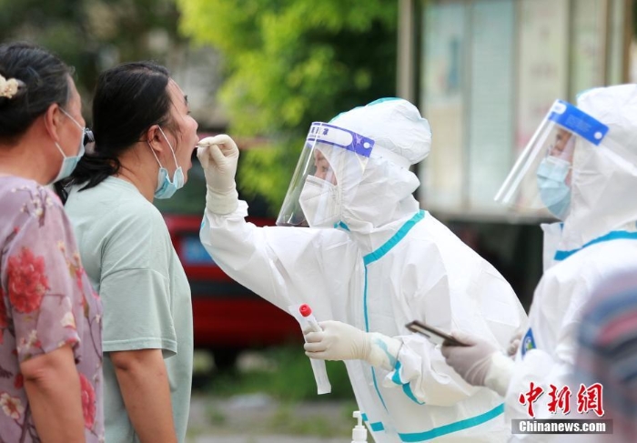 江苏扬州开展第二轮核酸检测