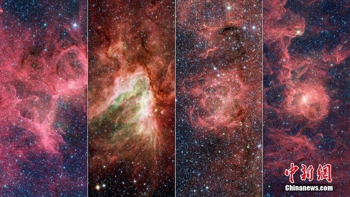 NASA：银河系旋臂“断裂处”出现恒星和气体云