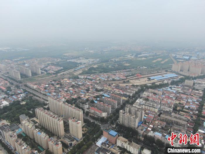 山西侯马挖掘“晋”文化等历史文化资源，一体推进“公园城市”建设。　李海金 摄