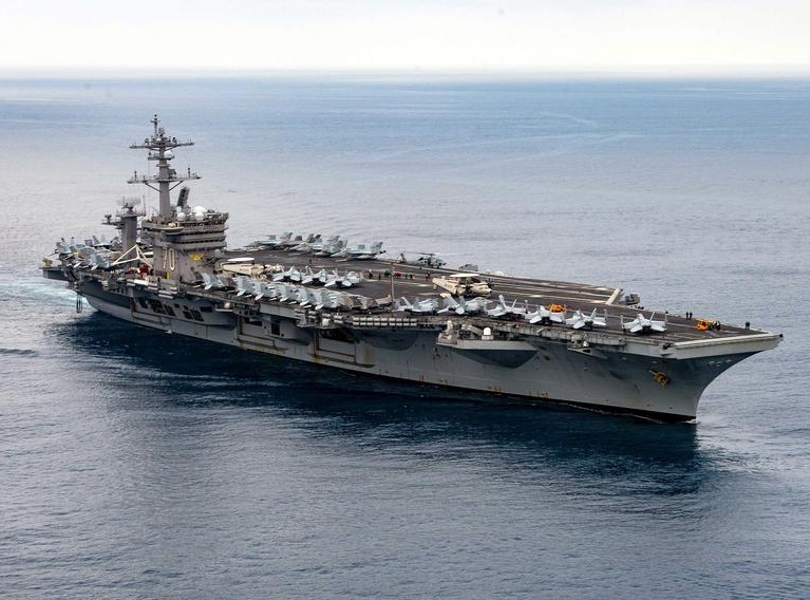 美军“史上最强航母”搭载F-35进南海挑衅