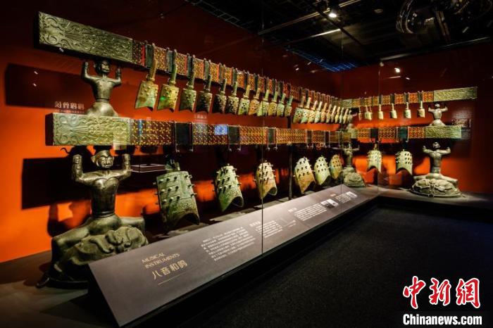 长江流域青铜文明特展。(四川博物院 供图)