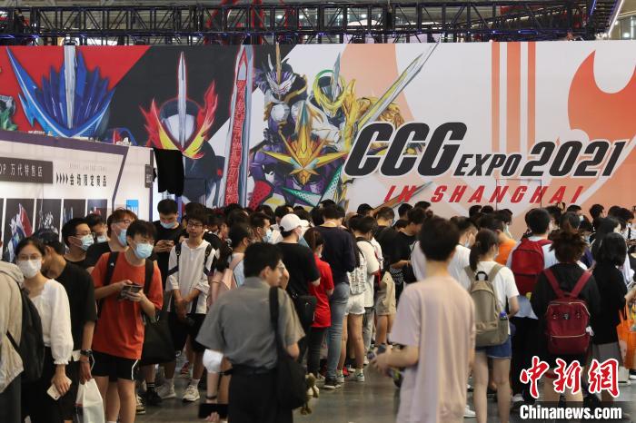 7月15日，第十七届中国国际动漫游戏博览会正式开幕。　张亨伟　摄