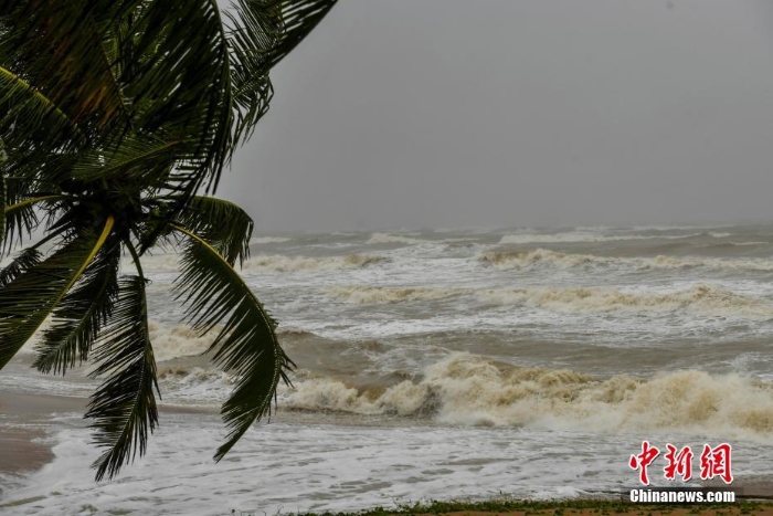 台风“圆规”登陆海南博鳌