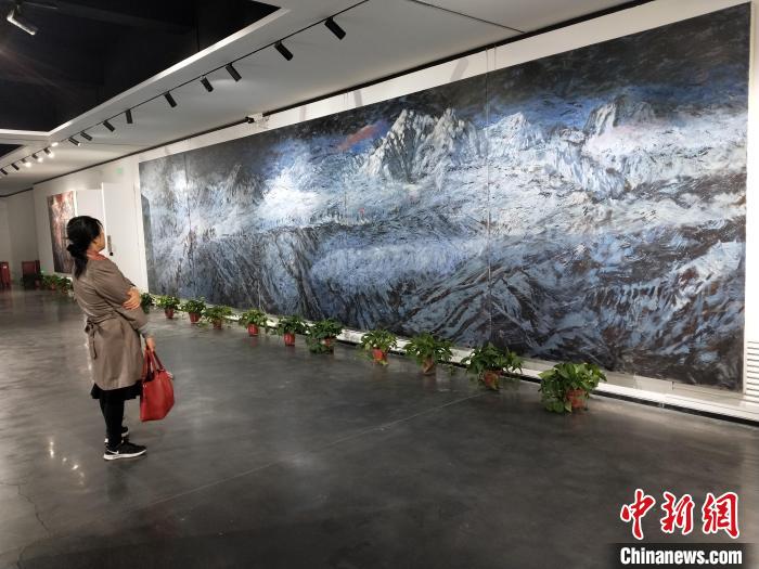 展览现场。　叶青 摄