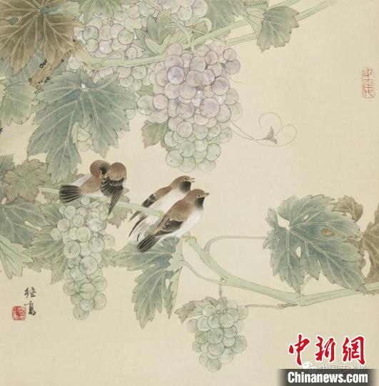 90岁画家喻继高个展亮相中国美术馆工笔画绘出“春满神州”