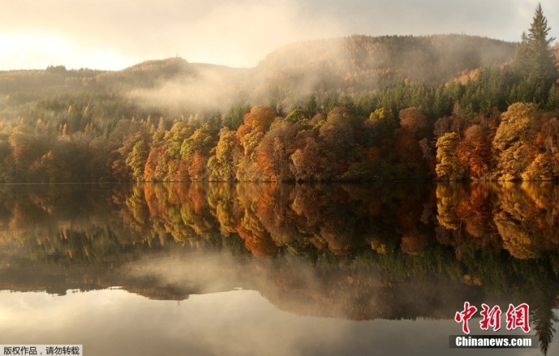 苏格兰高地秋景唯美 静谧如童话世界