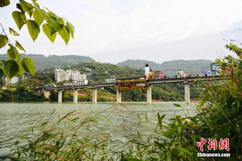 初冬时节 三峡库区风景别有一番韵味