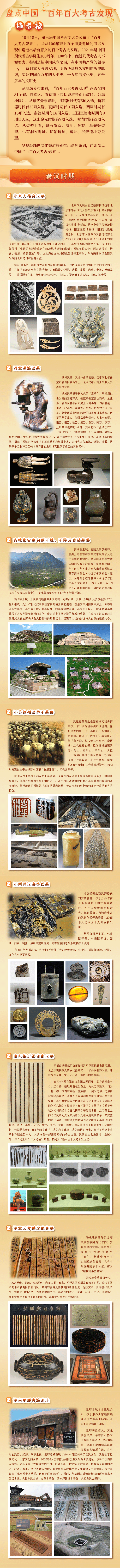 盘点“百年百大考古发现”——秦汉时期(上）-