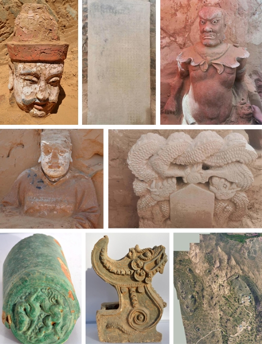“考古中国”项目：清平堡遗址出土的造像等文物