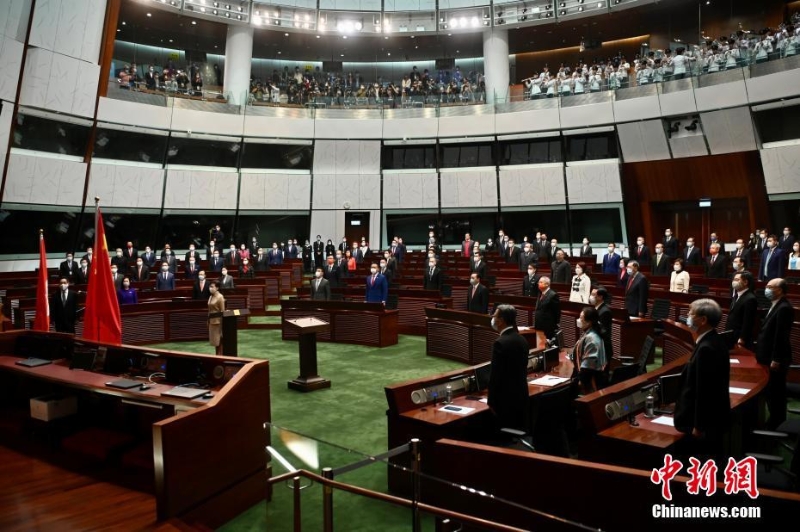 香港特区第七届立法会完成宣誓仪式