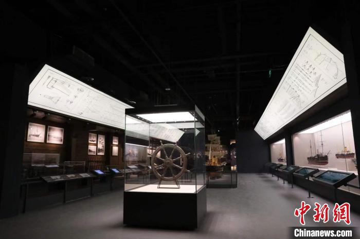 中国船政文化博物馆新的展厅，陈设空间更大，展陈更科学。　陈晓静 摄