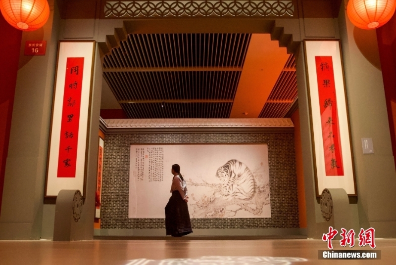 虎年将至 国博主题展助兴年味