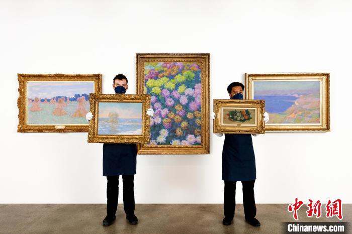 多位世界级艺术巨匠画作亮相香港。　苏富比供图