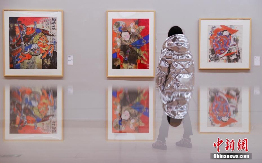 “湘情·乡韵——傅真忻绘画艺术展”在中国美术馆展出