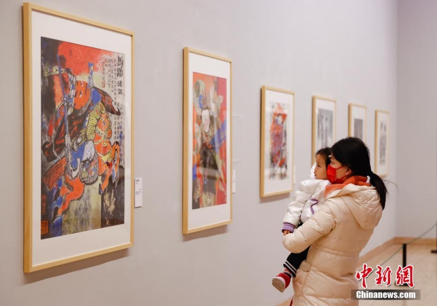 “湘情·鄉韻——傅真忻繪畫藝術展”在中國美術館展出