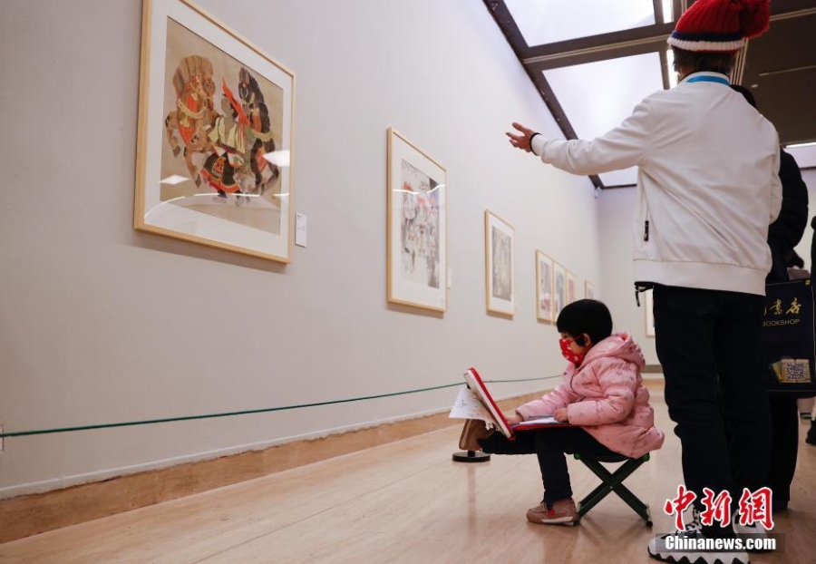 “湘情·鄉韻——傅真忻繪畫藝術展”在中國美術館展出