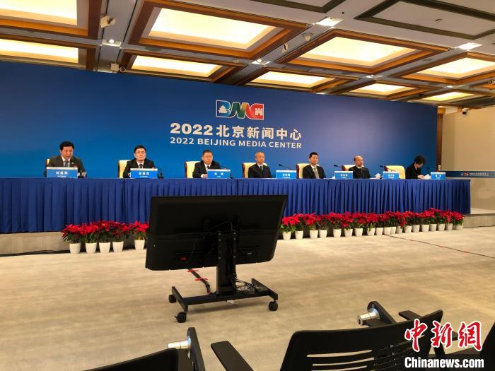2月13日，北京历史文化保护专场新闻发布会在2022北京新闻中心举行。图为发布会现场。