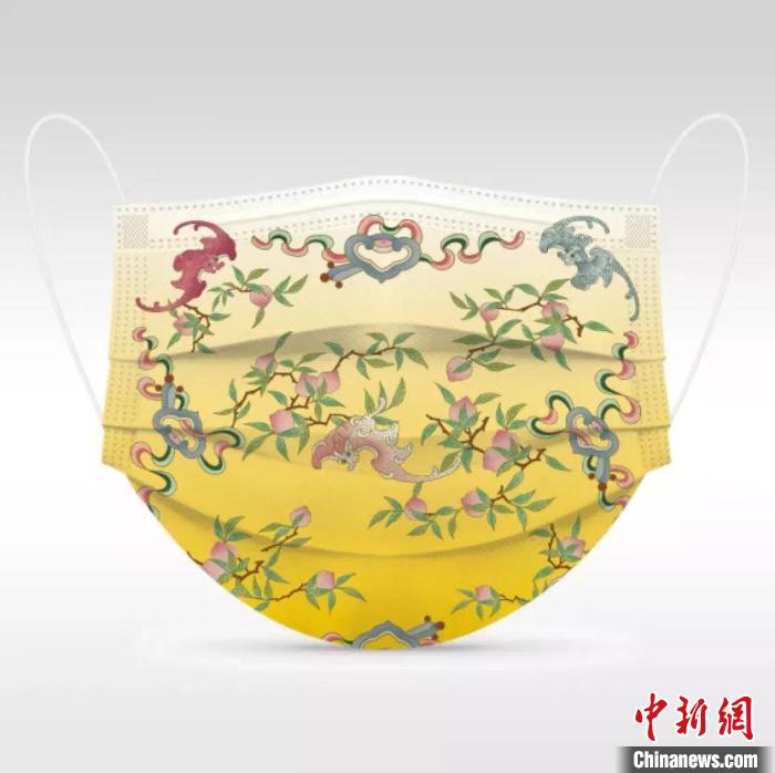 沈阳故宫将院藏文物元素融入文创口罩让人们戴出文化范儿