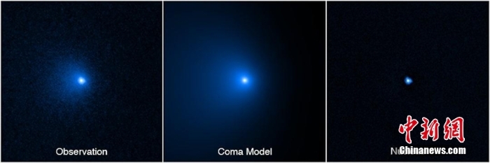 哈勃太空望远镜发现“最大彗星” 重约500万亿吨