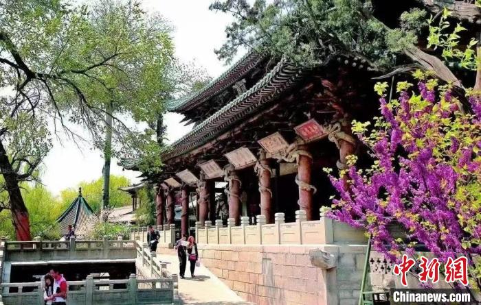晋祠，是中国现存最早的皇家园林。　晋源区融媒体中心供图