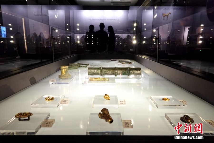 23件（组）汉文帝霸陵出土文物首次展出