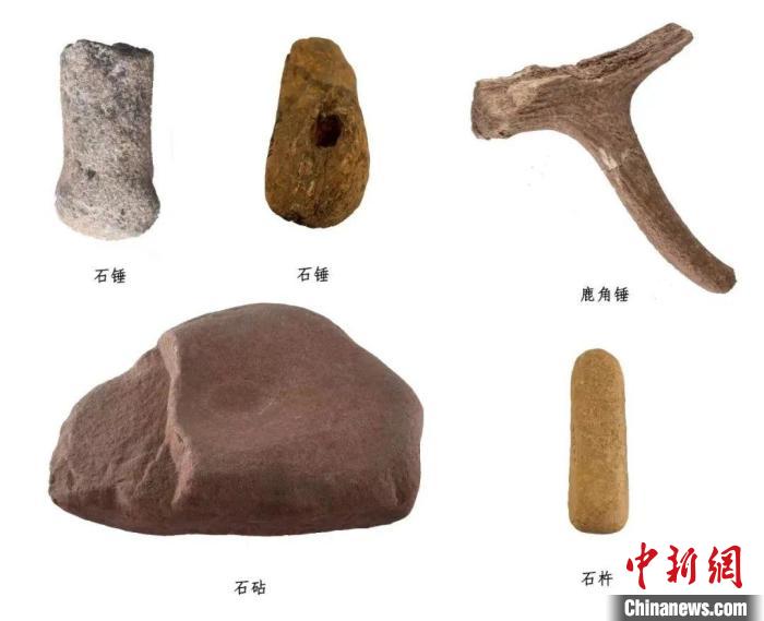 西吴壁遗址出土的冶铜工具 山西省考古研究院供图