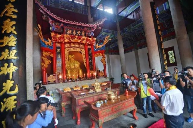 台湾岛内的神农炎帝宫庙。