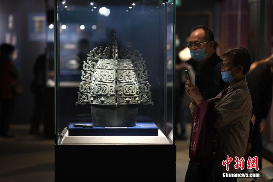 “共饮一江水——长江流域青铜文明特展”在福州开展