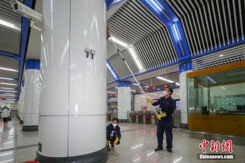 北京封閉換乘地鐵站加大消殺力度