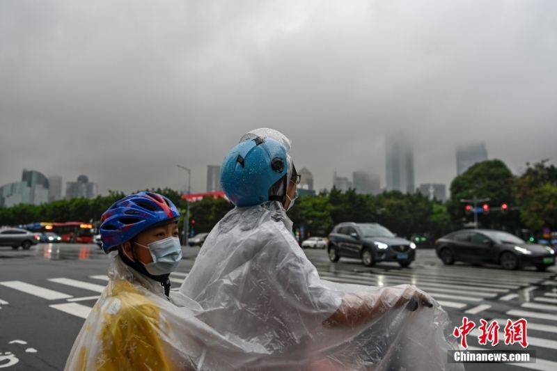 強降水雲團抵達 廣州多區發佈暴雨預警