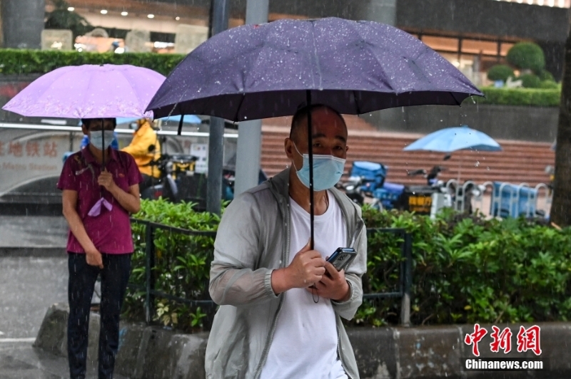 强降水云团抵达 广州多区发布暴雨预警