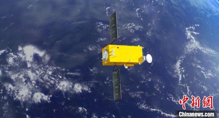 海洋二号C星模拟图 中国航天科技集团五院 供图
