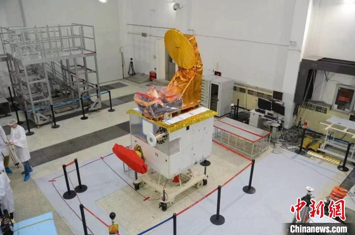 中法陆地卫星研制现场 中国航天科技总体五院 供图