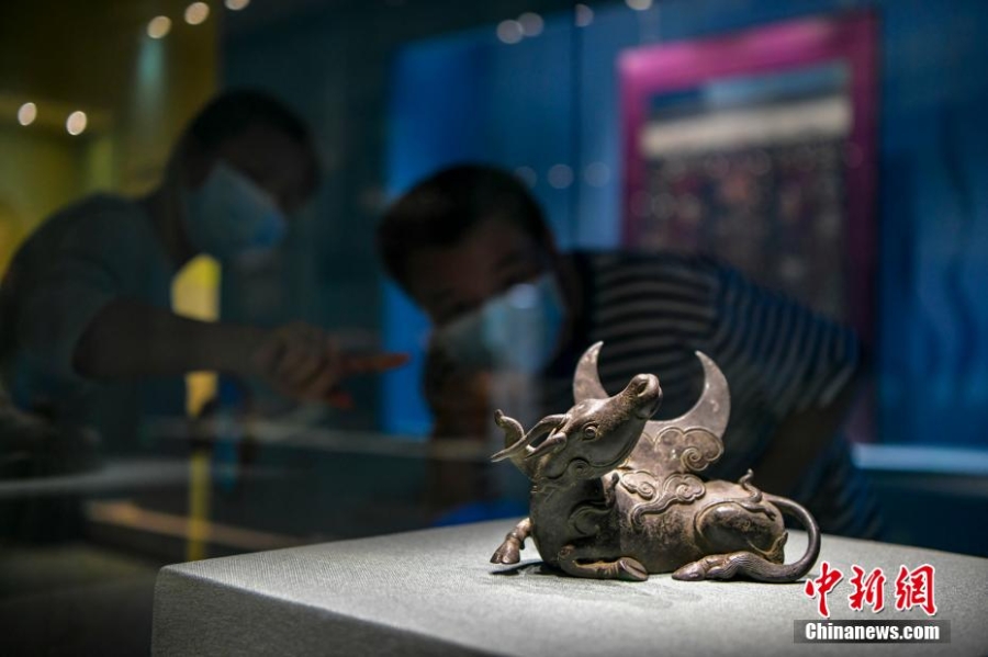 150余件套动物文物在海南省博物馆展出