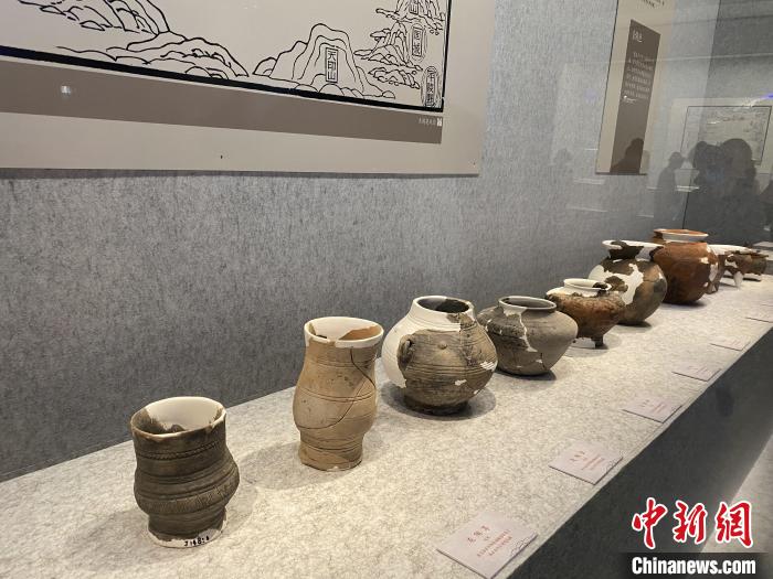 当地新近发现文物解释了南京何以在选择长江和秦淮河交汇之地建城的原因。　申冉 摄