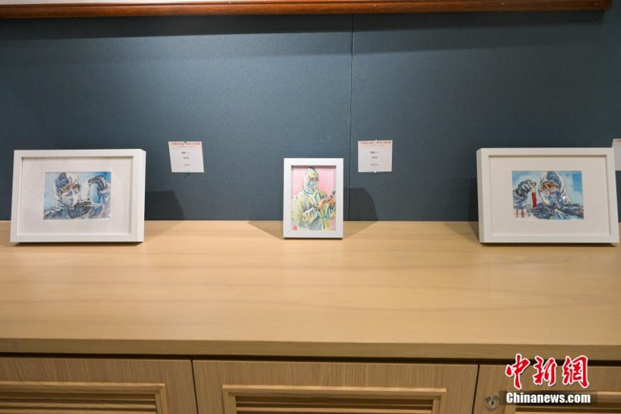 “三地艺海情浓 抗疫大爱无疆”美术作品联展在香港举行