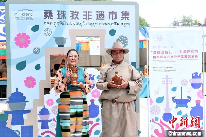 2022年“桑珠孜有礼”·非遗艺术节在西藏日喀则开幕