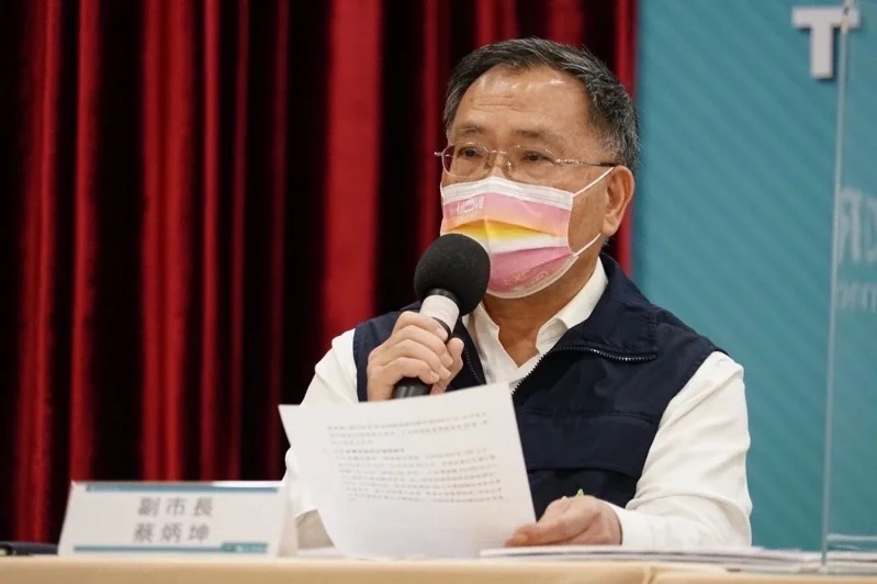 台北市副市长蔡炳坤（图源：台湾《联合报》）