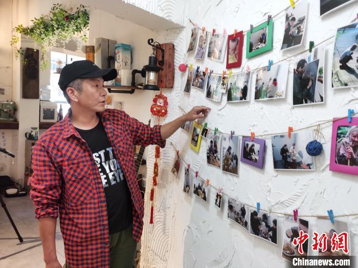 林進利講述在長沙創業的過程。　向一鵬 攝