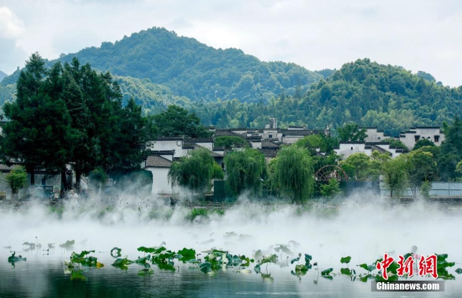 世界文化遗产地安徽西递：夏入古村景迷人